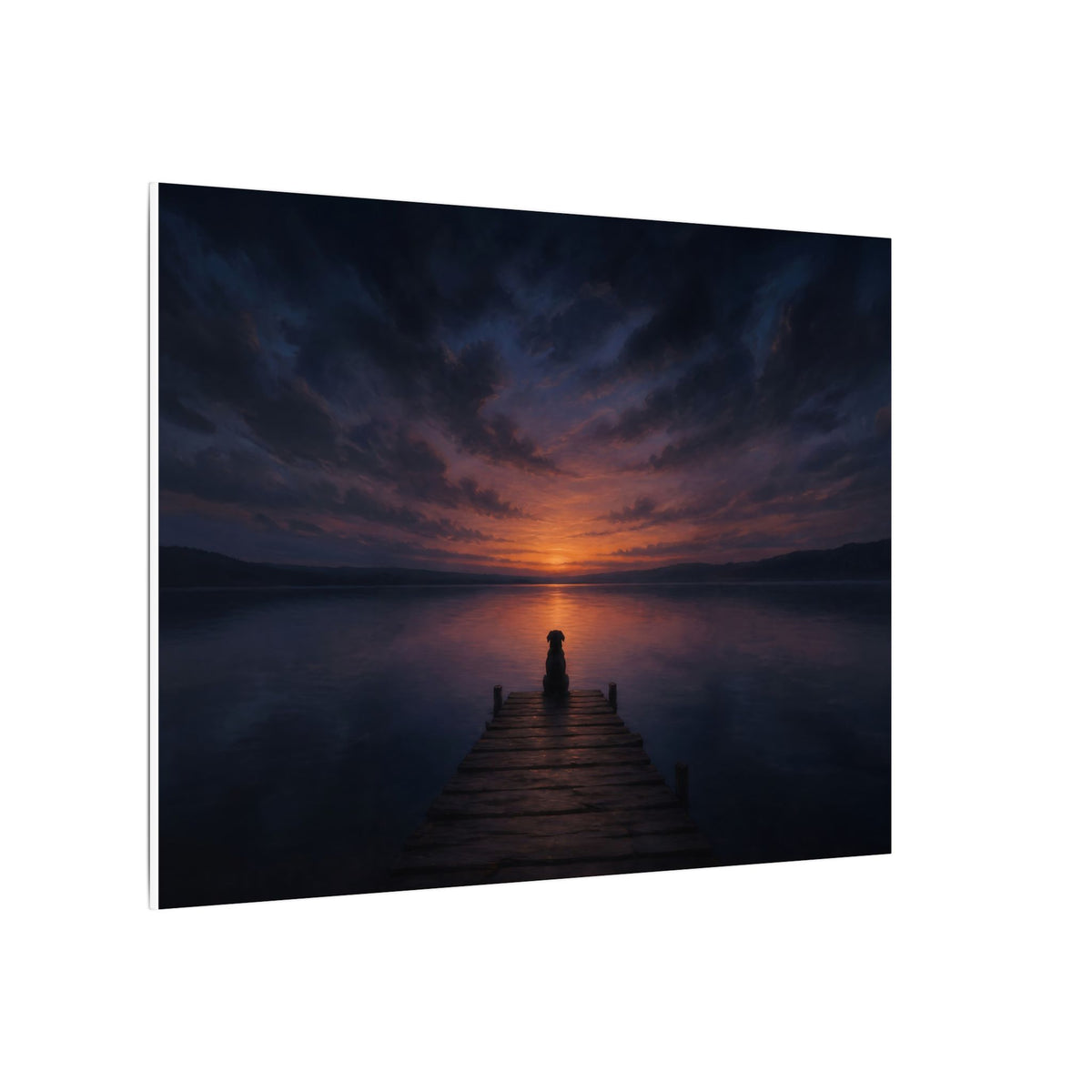 The Wait - Bedroom Wall Art | Canvas (Landscape)