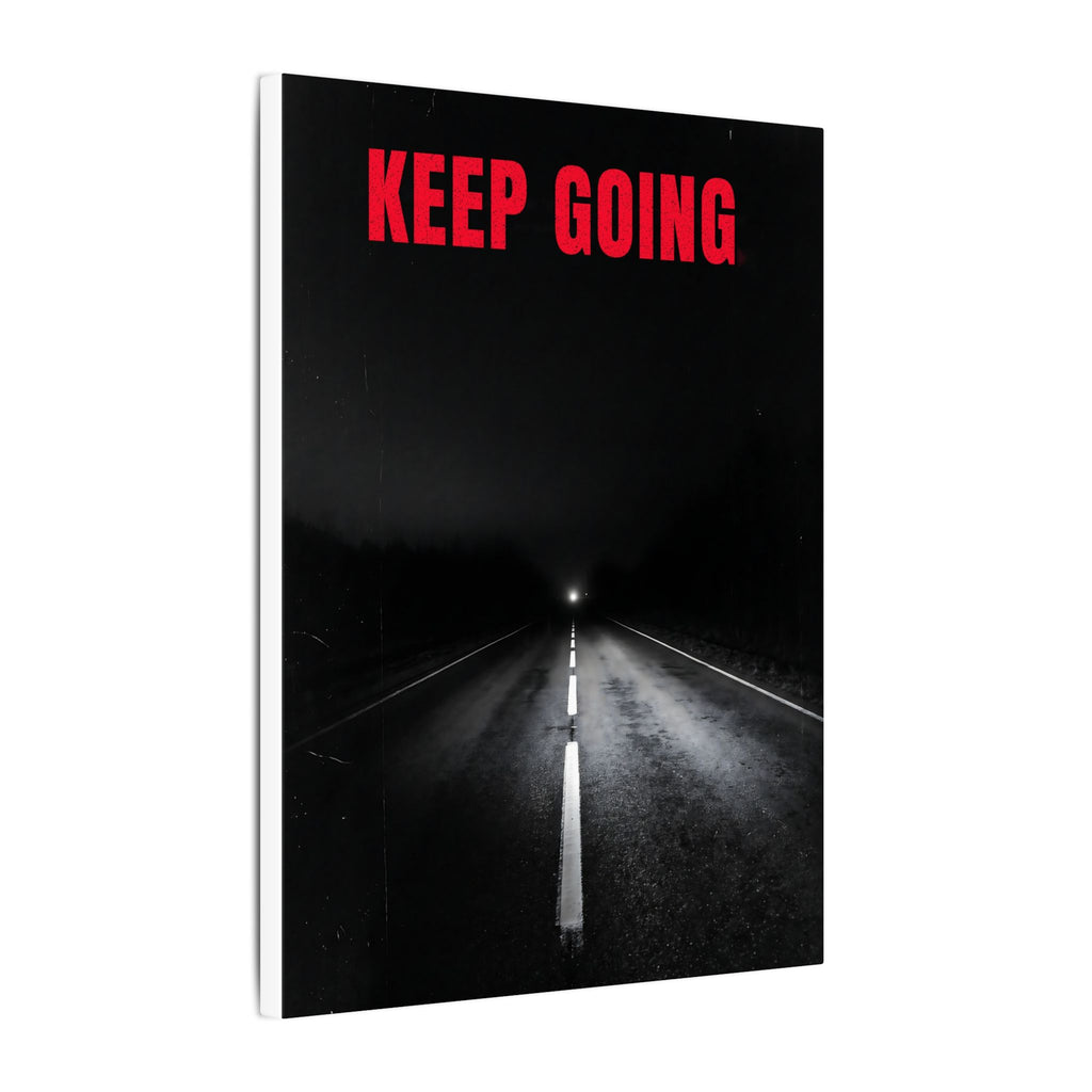 The Extra Mile - Night Road Wall Art | Canvas