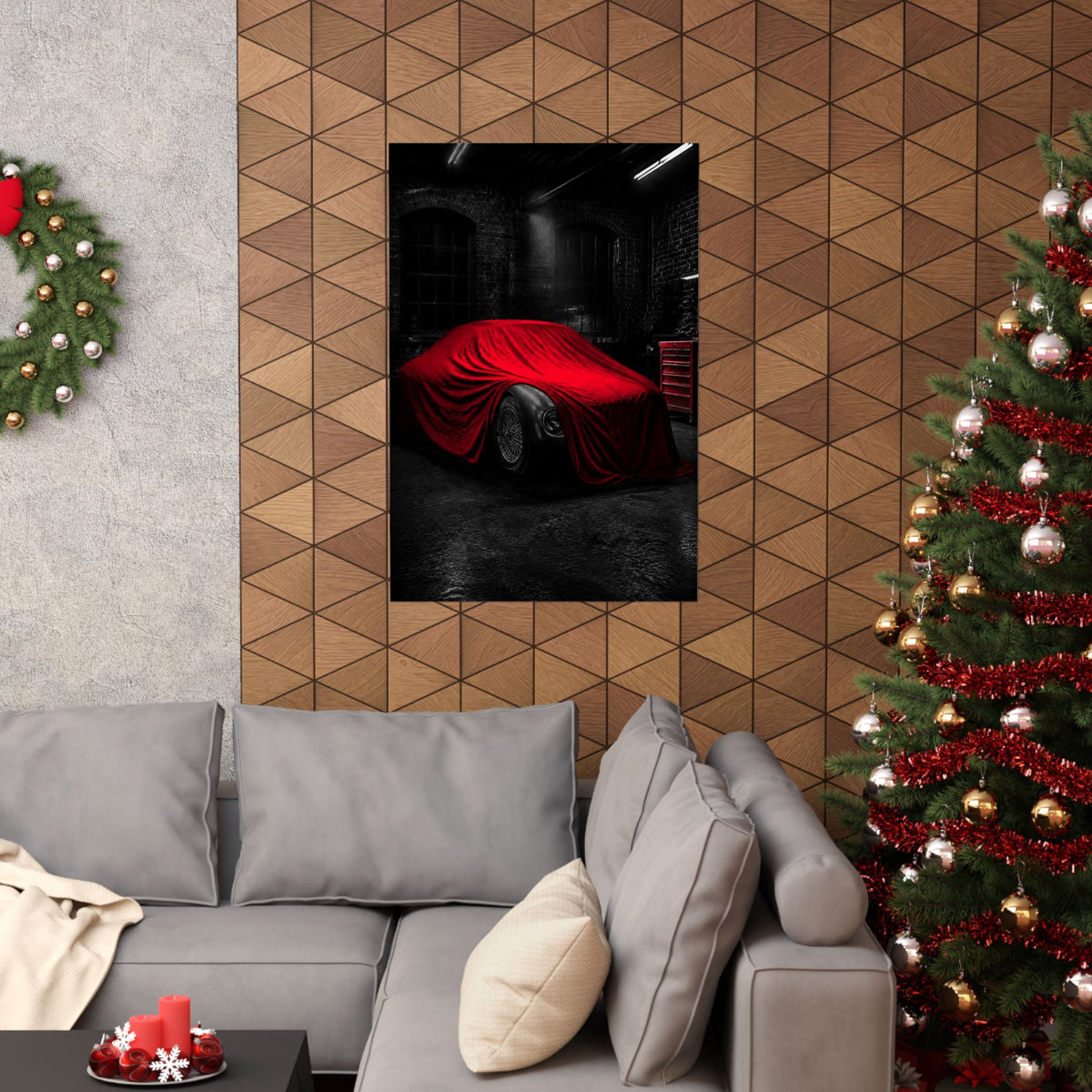 The Project - Car Cover Wall Art | Matte Poster