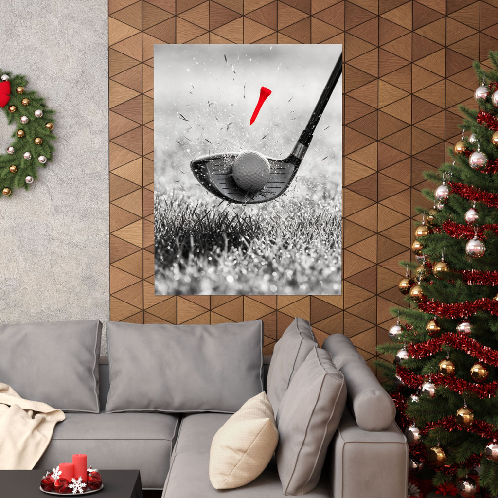 Pure Contact - Golf Prints | Matte Poster