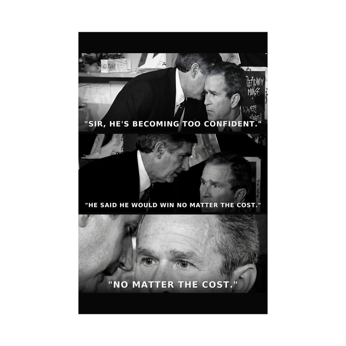 No Matter the Cost - Motivational Wall Art | Matte Poster