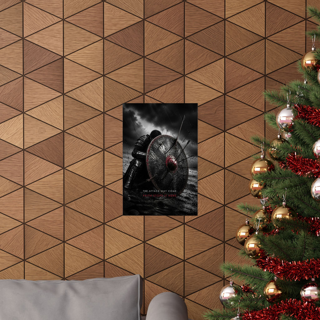 Shield of Faith - Armor of God Wall Art | Matte Poster