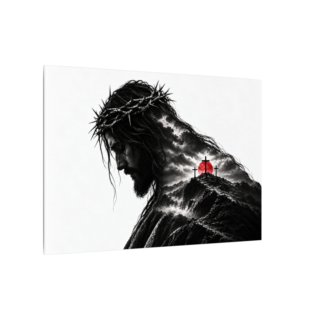 Three Crosses - Christian Wall Art | Canvas (Landscape)