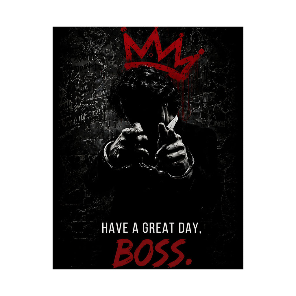 Have a Great Day, Boss - Funny Office Wall Art | Matte Poster