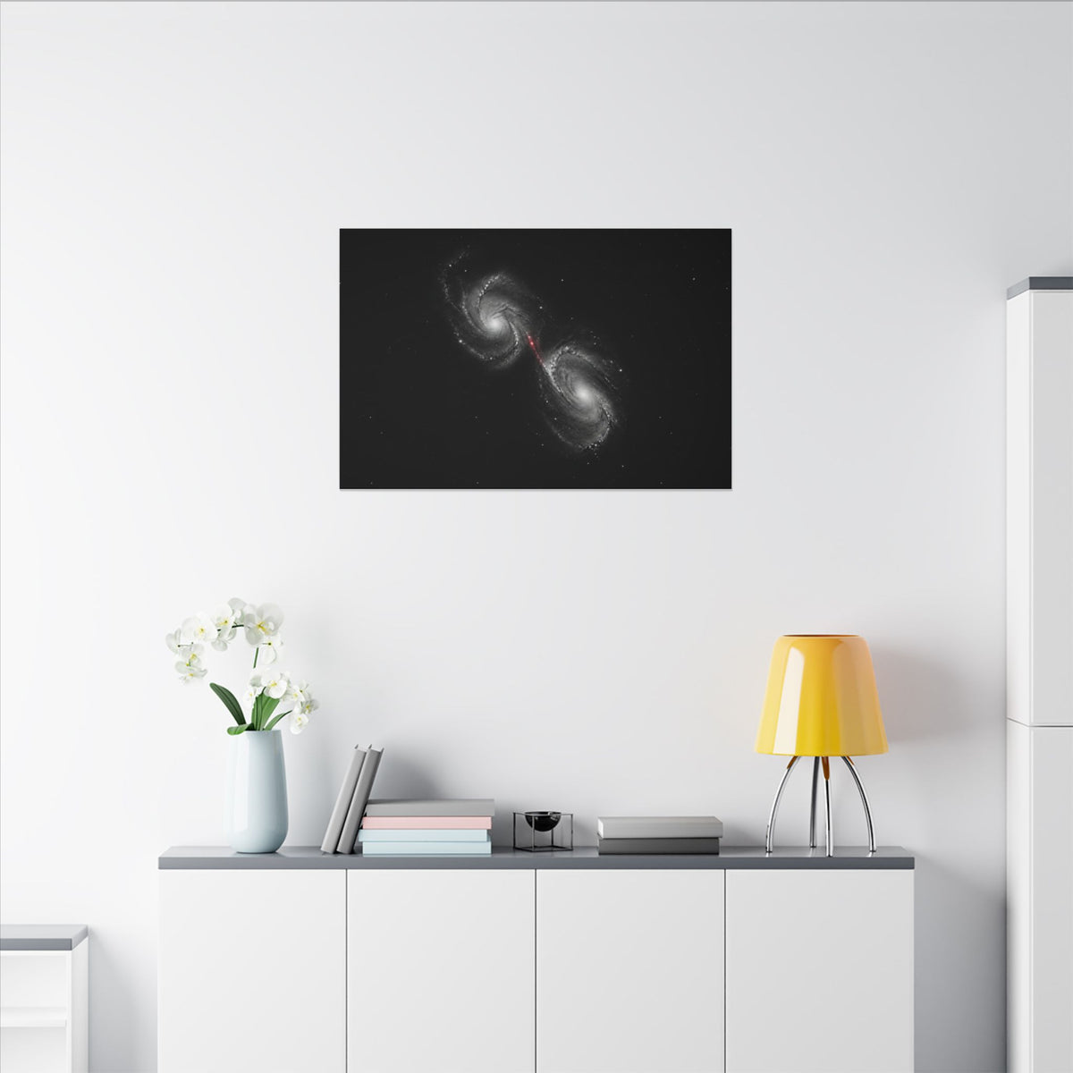 Collision Course - Space Wall Art | Canvas (Landscape)