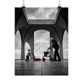Between the Arches - Bedroom Wall Art | Matte Poster