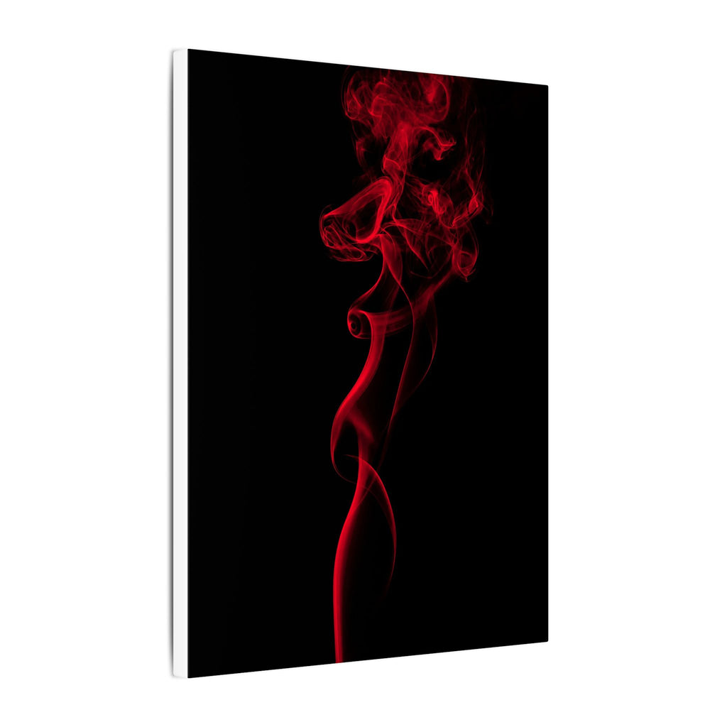 Red Smoke - Wall Art With Red Color | Canvas