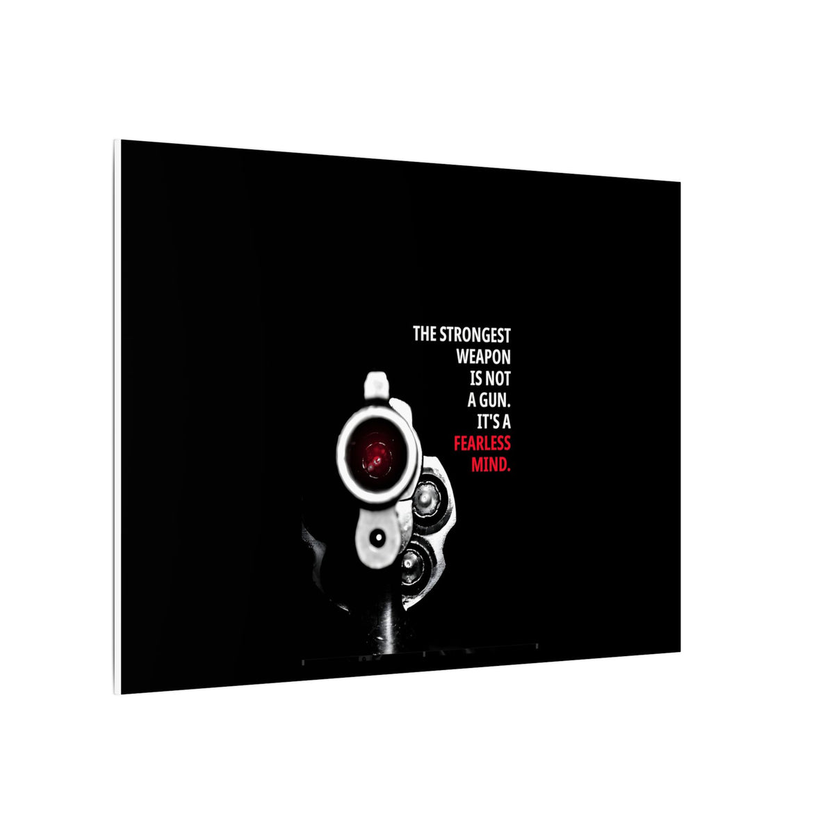 A Fearless Mind - Mindset Wall Art | Canvas (Landscape)