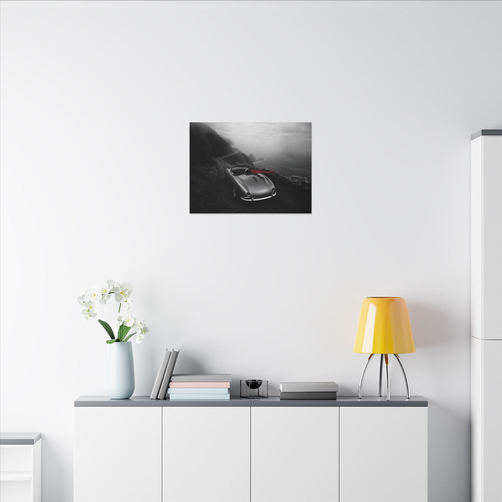 Coastal Roadster - Classic Car Wall Art | Canvas (Landscape)