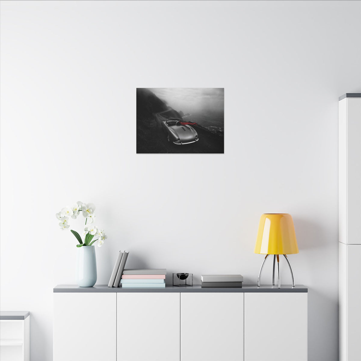 Coastal Roadster - Classic Car Wall Art | Canvas (Landscape)