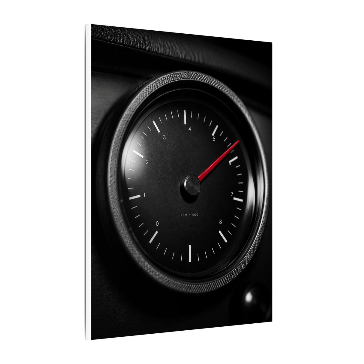 Redline Gauge - Tachometer Wall Art | Canvas