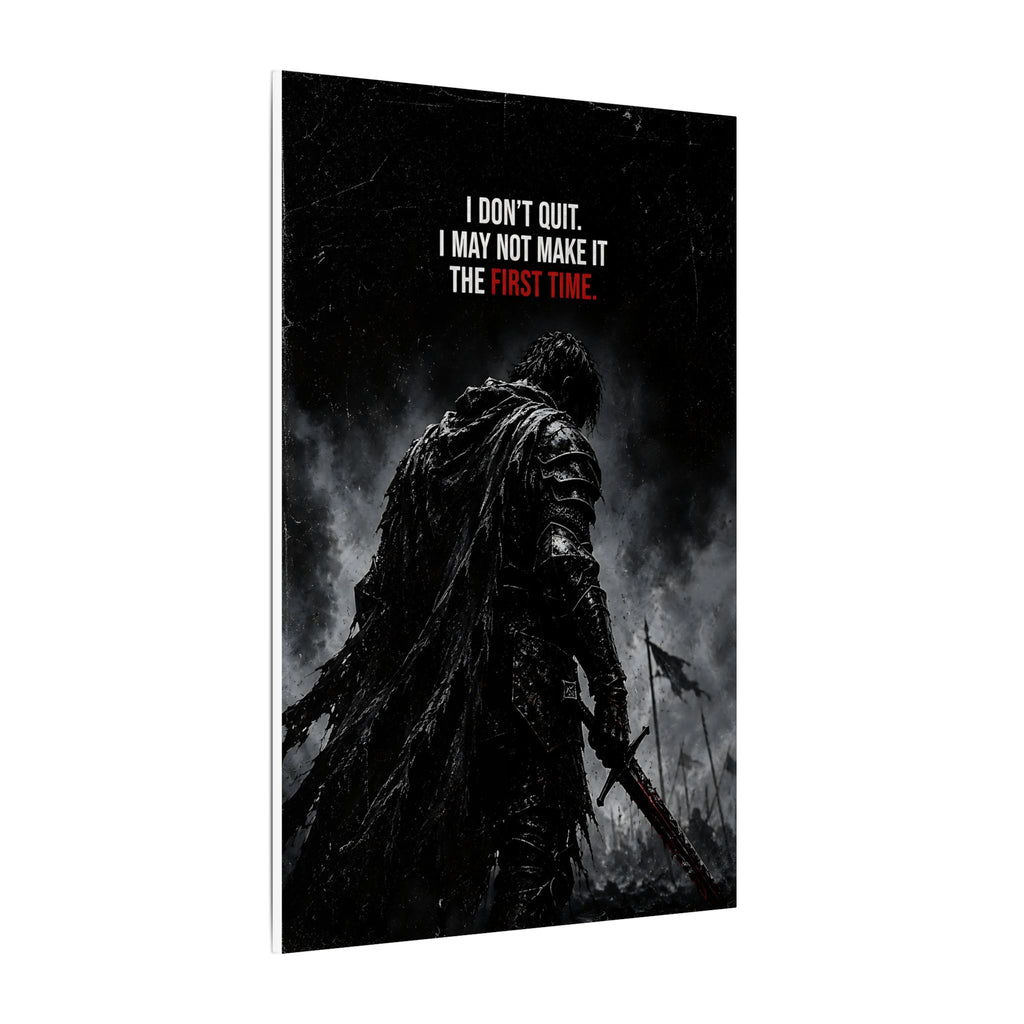 I Don't Quit - Motivational Wall Art | Canvas