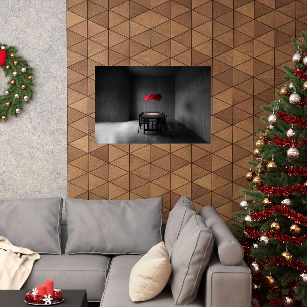 The Light Over the Table - Dining Room Wall Art | Matte Poster (Landscape)