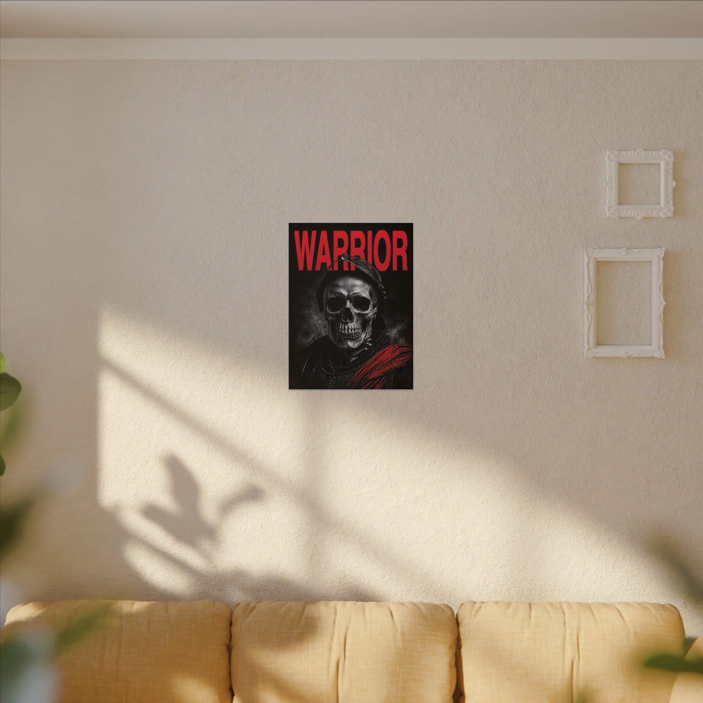 Warrior - Skull Painting | Canvas