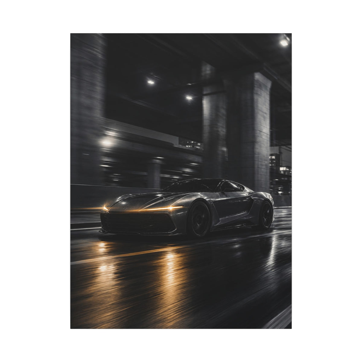 After Dark - Supercar Wall Art | Canvas