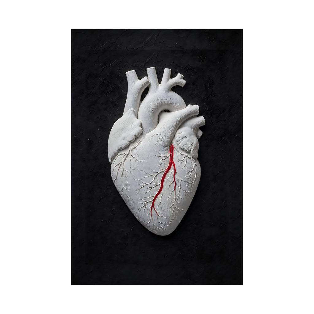 Coronary Path - Doctor's Office Wall Art | Matte Poster