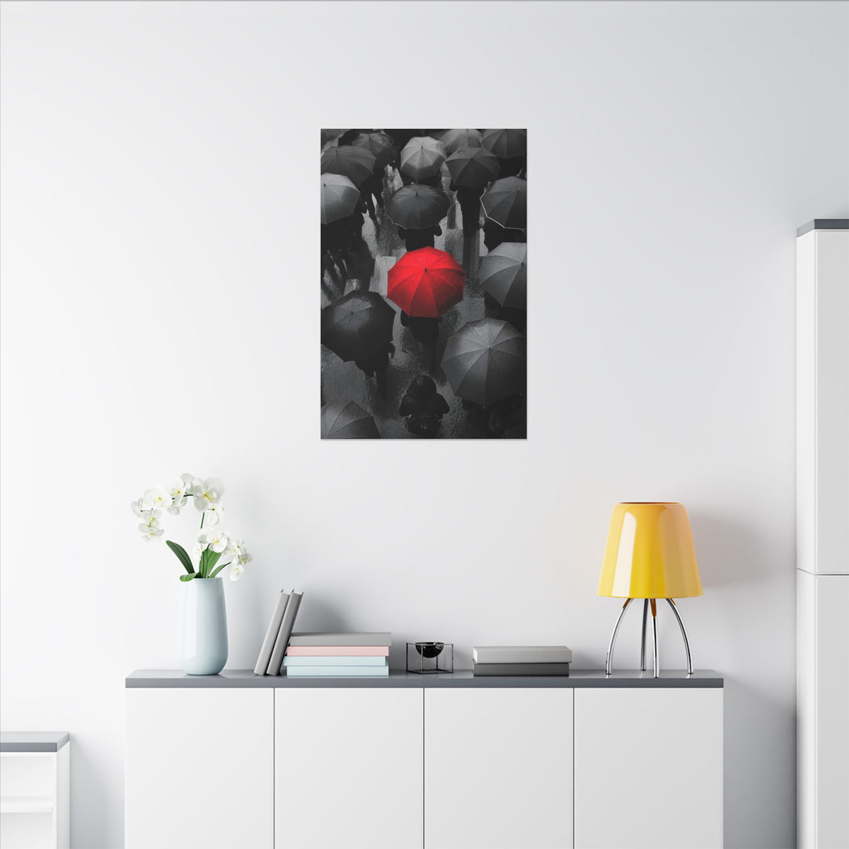 One in the Crowd - Office Wall Art | Canvas