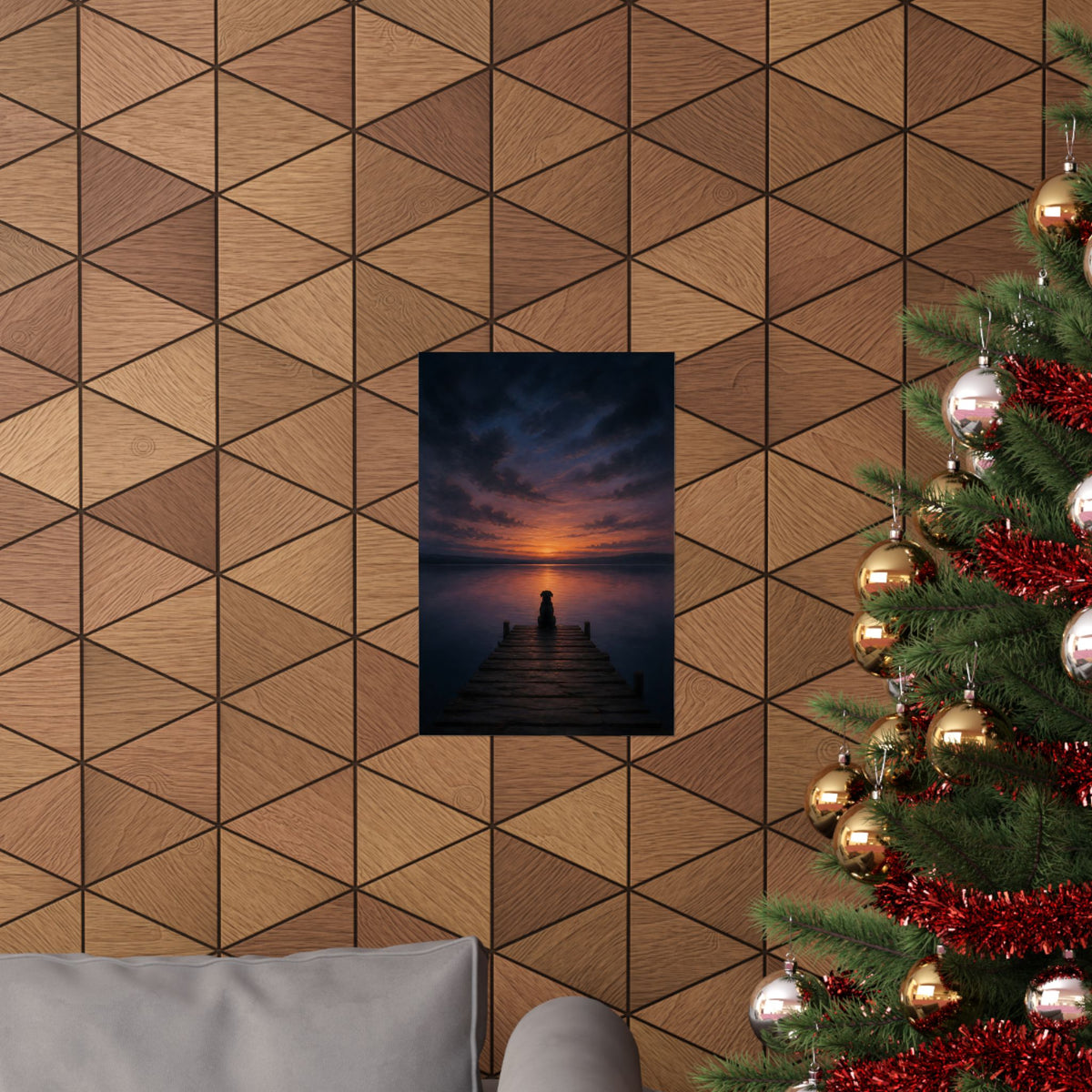 The Wait - Bedroom Wall Art | Matte Poster