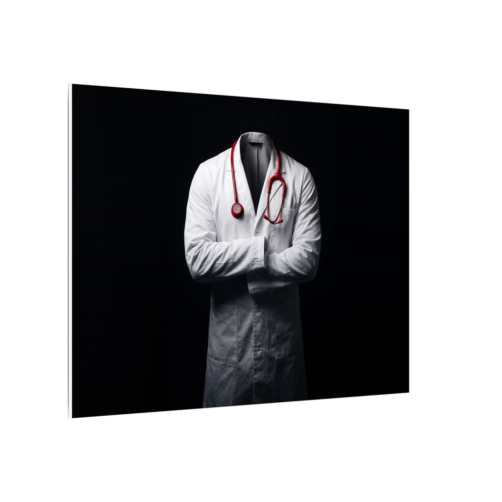 The White Coat - Doctor's Office Wall Art | Canvas (Landscape)