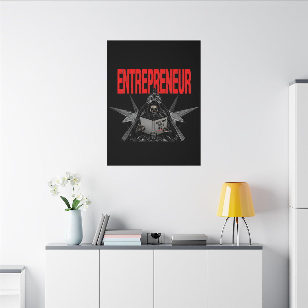 Entrepreneur - Skeleton Wall Art | Canvas