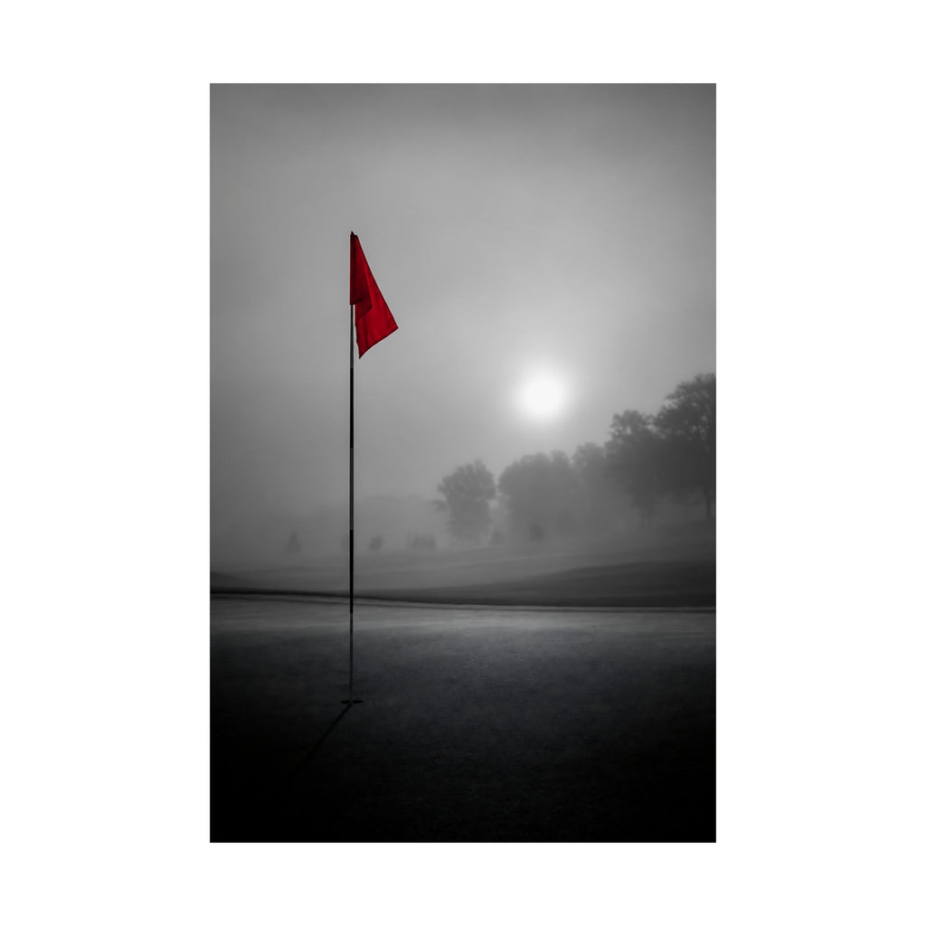 Flag on the Green - Wall Art For Executive Offices | Matte Poster