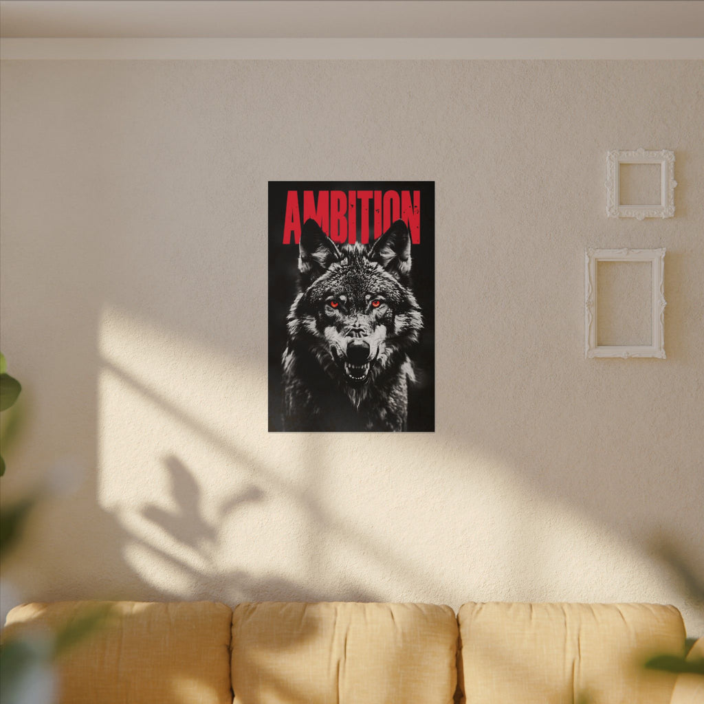Ambition - Wolf Wall Art | Canvas