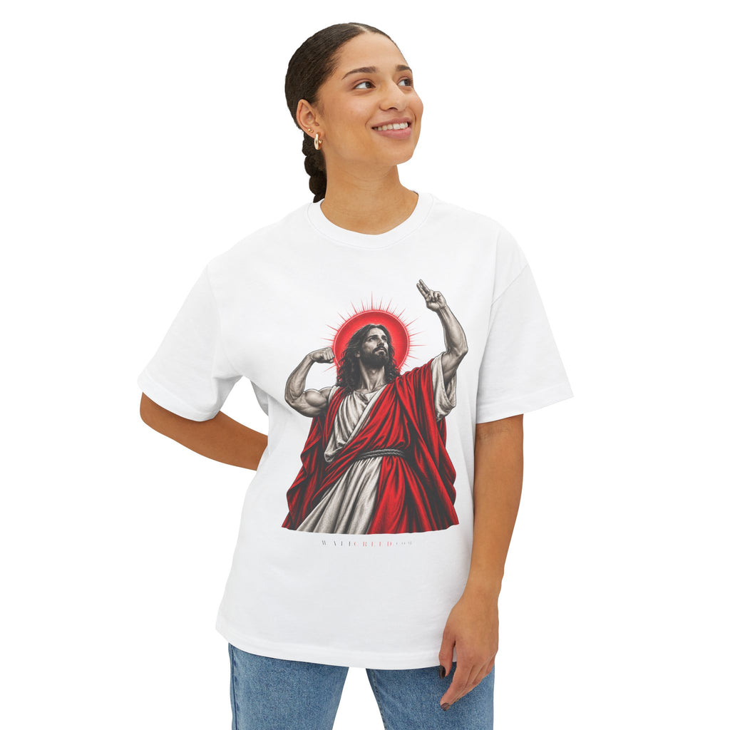 Faith and Iron | Heavyweight Tee (Front + Back)