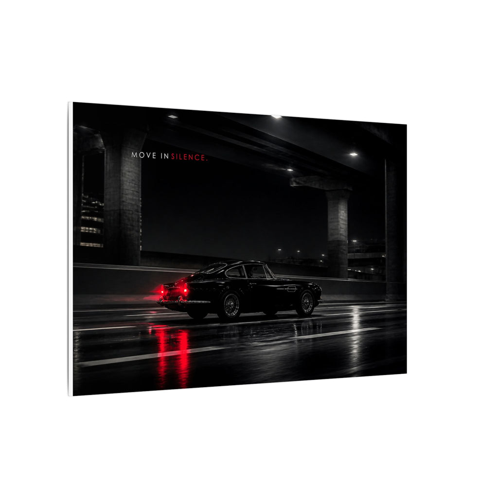 Move in Silence - Car Wall Art | Canvas (Landscape)