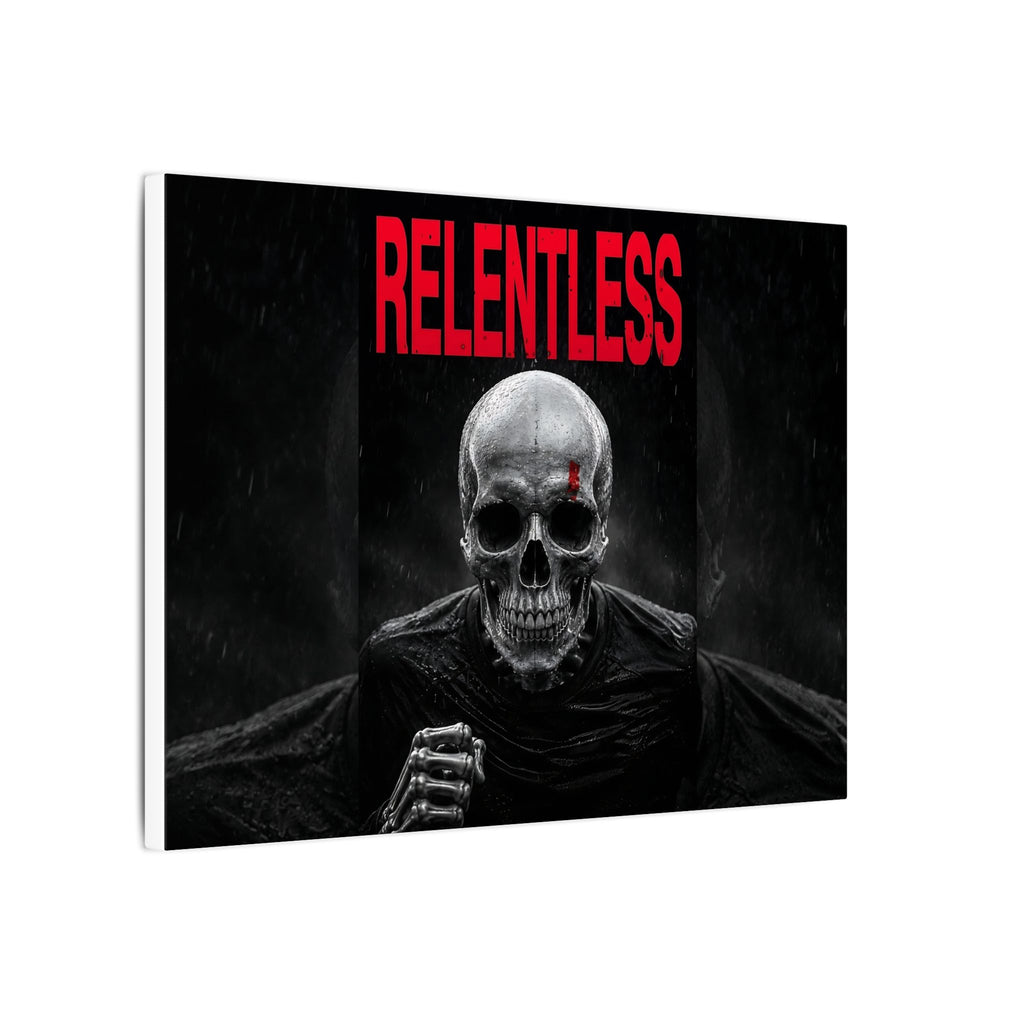 Relentless - Skull Wall Art | Canvas (Landscape)