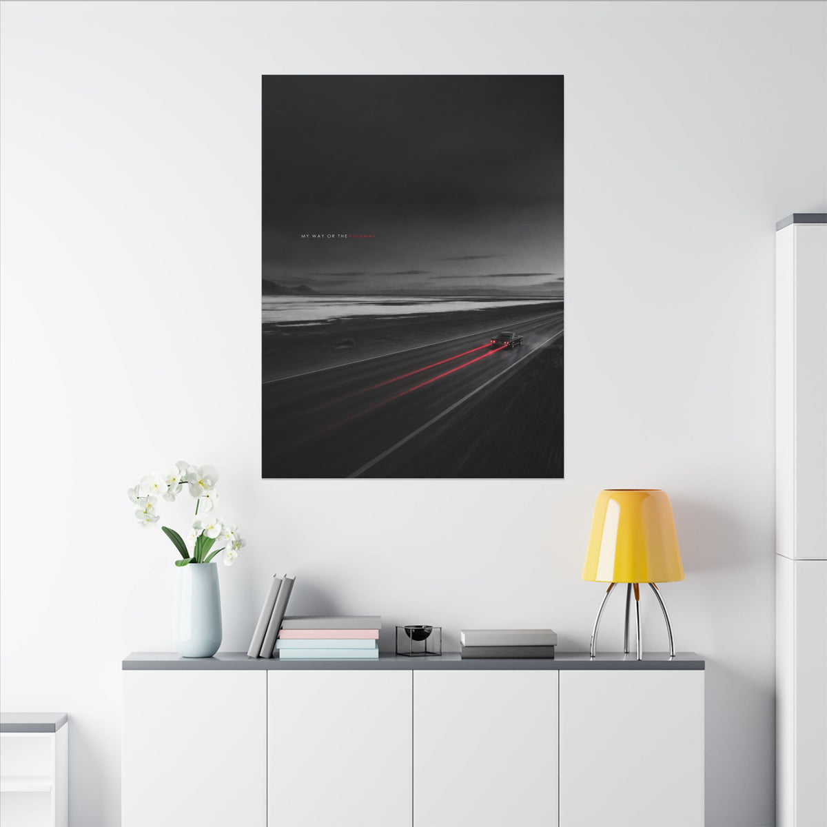 My Way or the Highway - Car Wall Art | Canvas