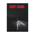 The Extra Mile - Night Road Wall Art | Canvas