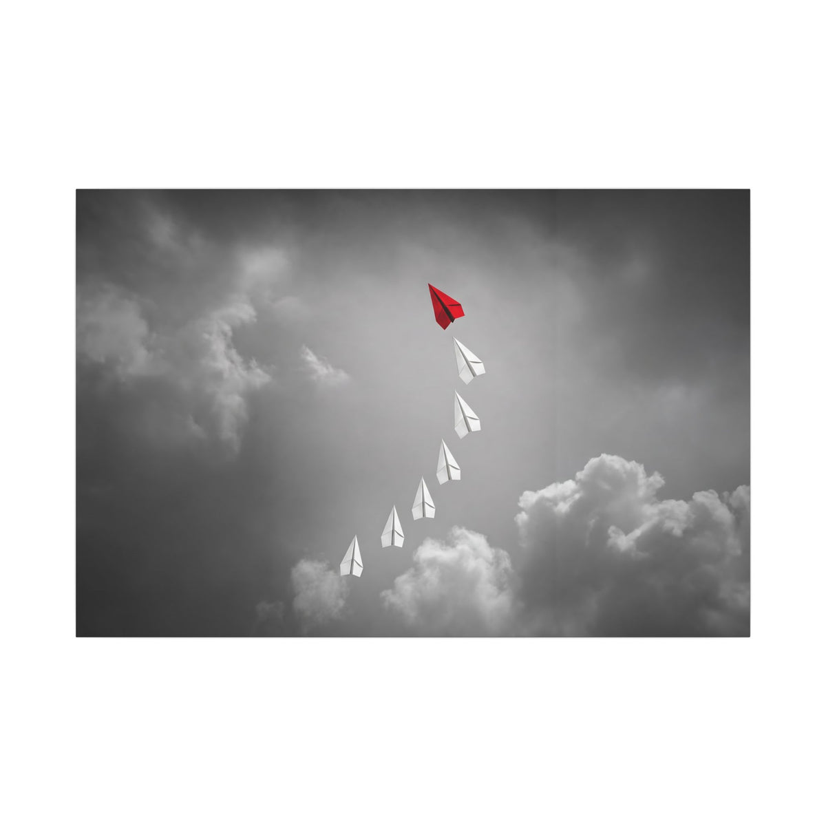 The One That Leads - Unique Office Wall Art | Canvas (Landscape)