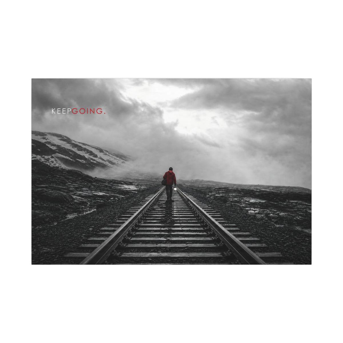 Keep Going - Motivational Posters | Canvas (Landscape)