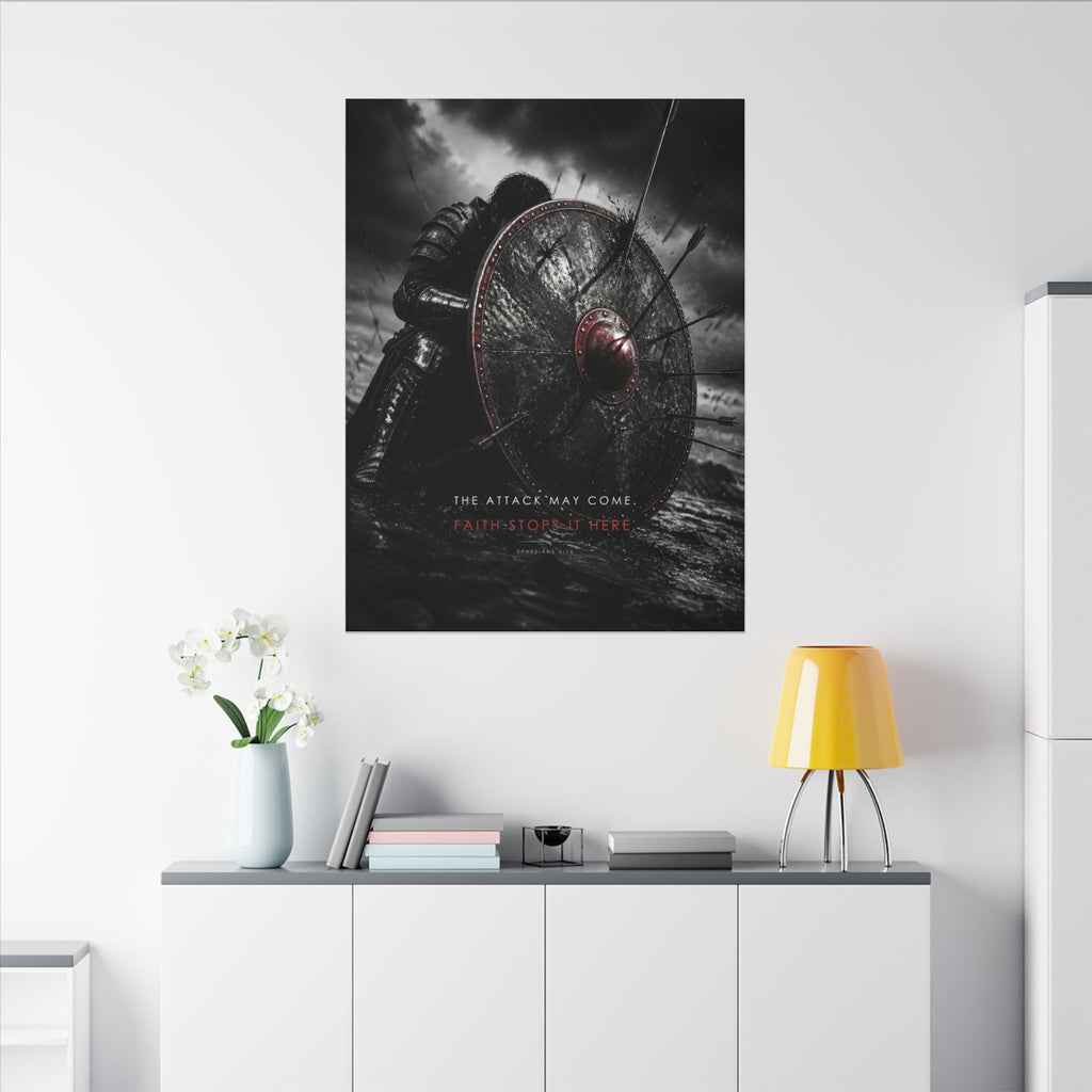 Shield of Faith - Armor of God Wall Art | Canvas