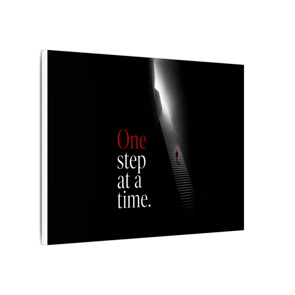 One Step at a Time - Office Wall Art | Canvas (Landscape)