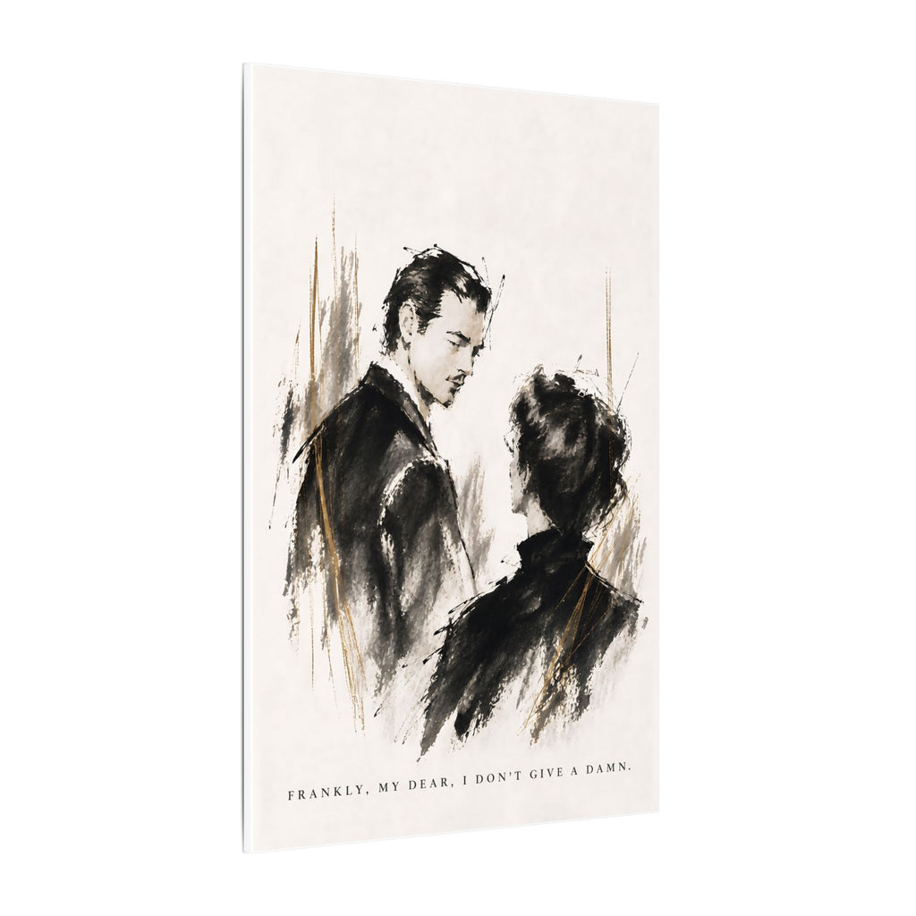 Frankly My Dear - Romantic Noir Wall Art | Canvas