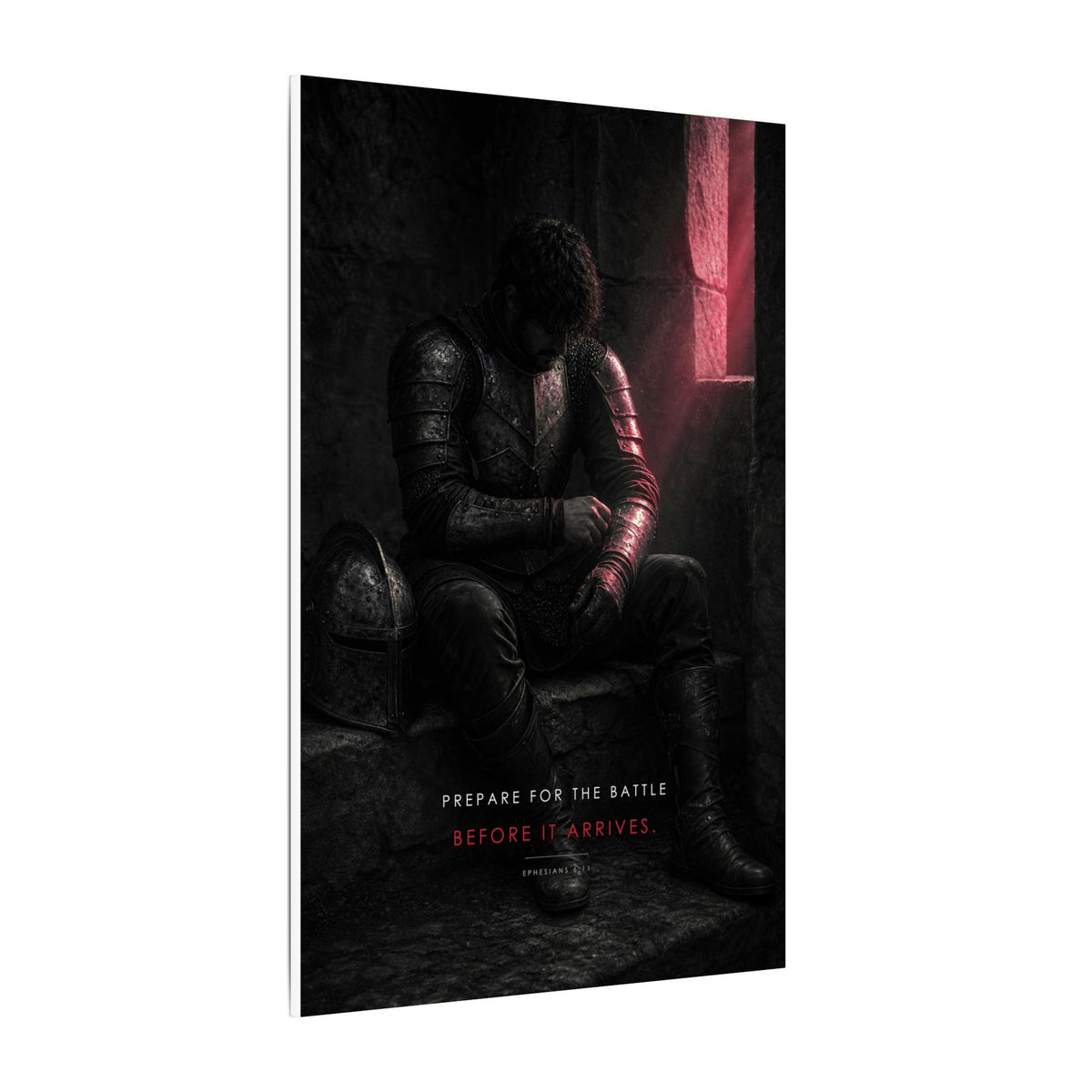 Before the Battle - Armor of God Wall Art | Canvas
