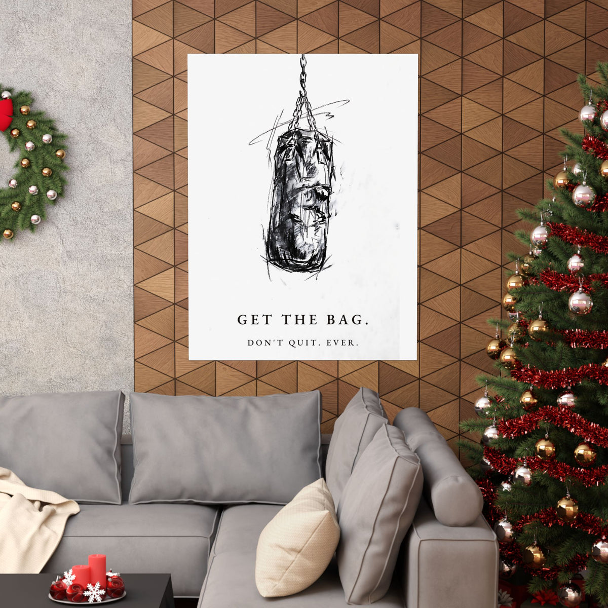 Get the Bag - Boxing Wall Art | Matte Poster
