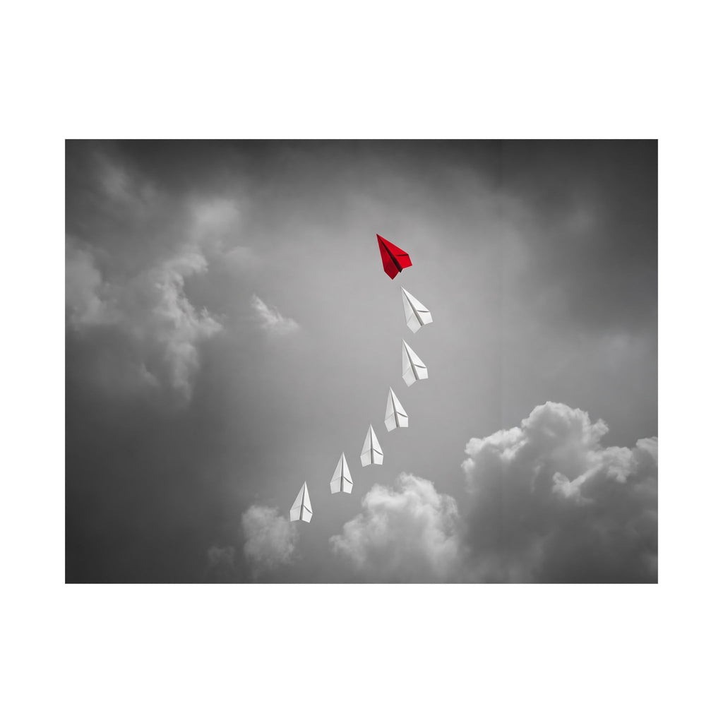 The One That Leads - Unique Office Wall Art | Matte Poster (Landscape)