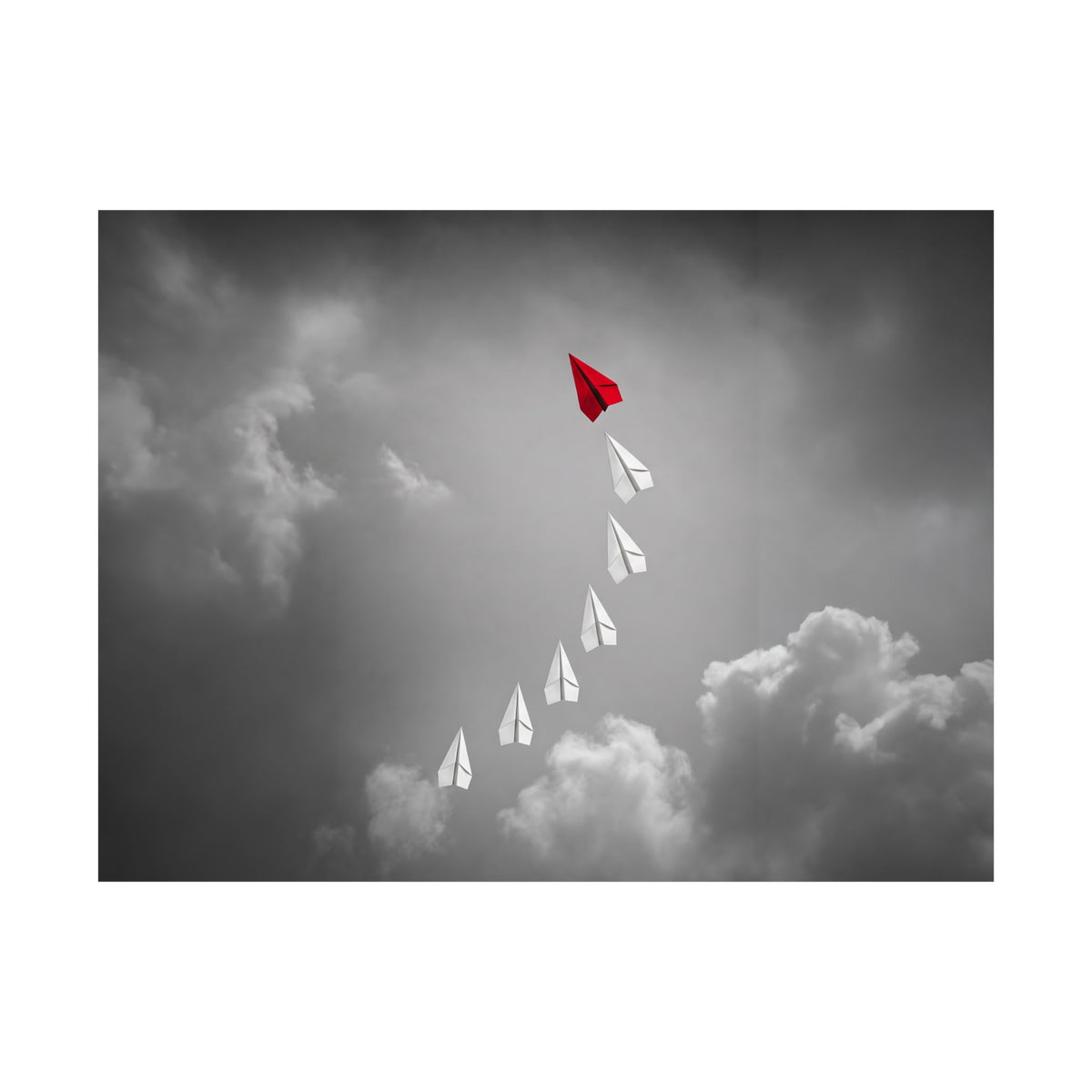 The One That Leads - Unique Office Wall Art | Matte Poster (Landscape)