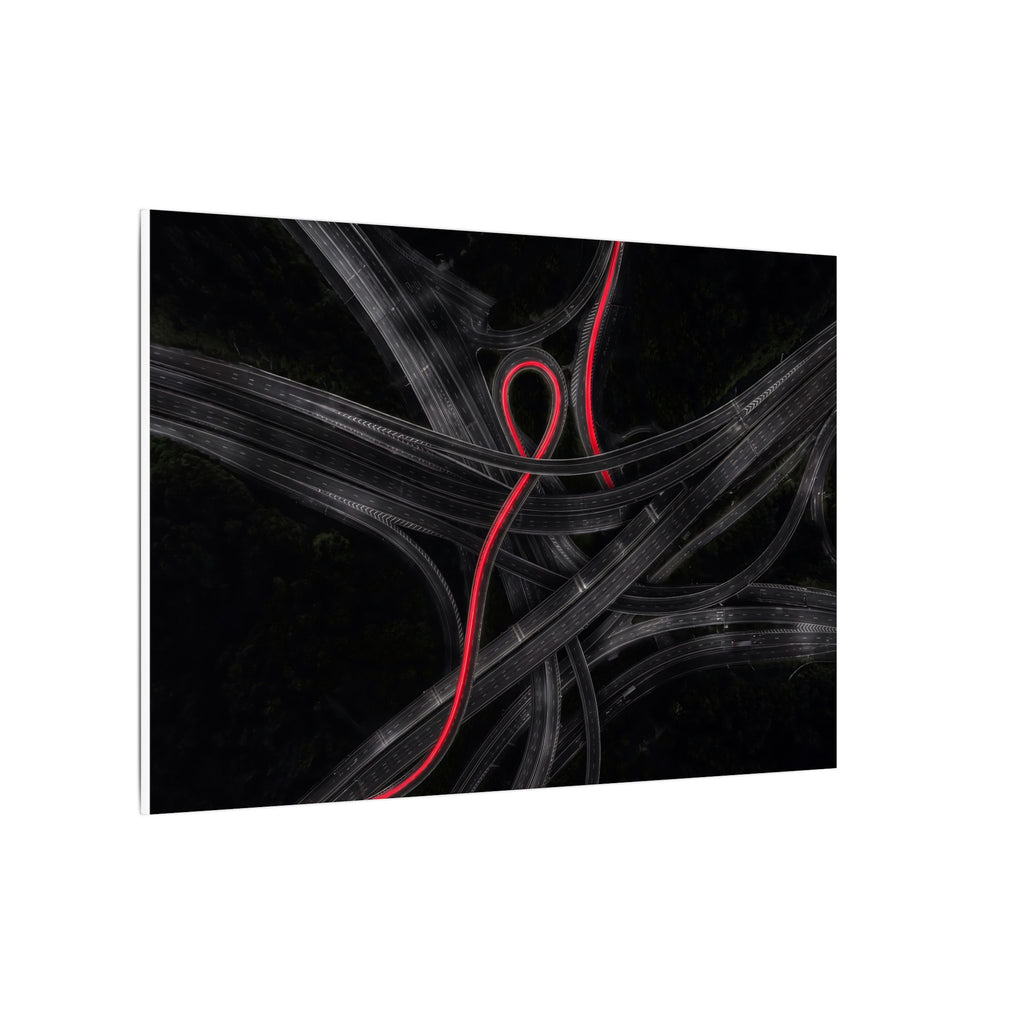 The Route - Car Wall Art | Canvas (Landscape)