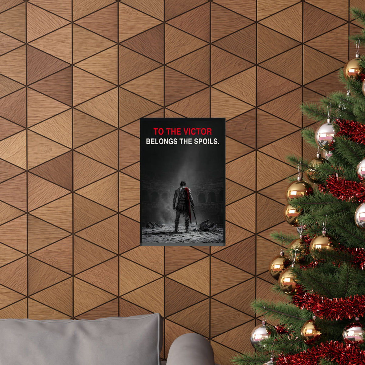 To the Victor - Gladiator Wall Art | Matte Poster