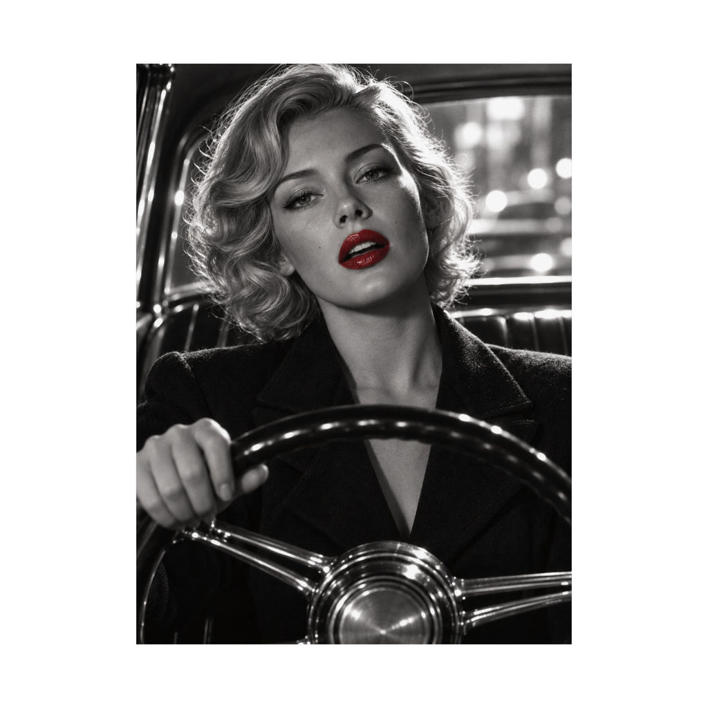 Night Drive - Bedroom Wall Art | Matte Poster