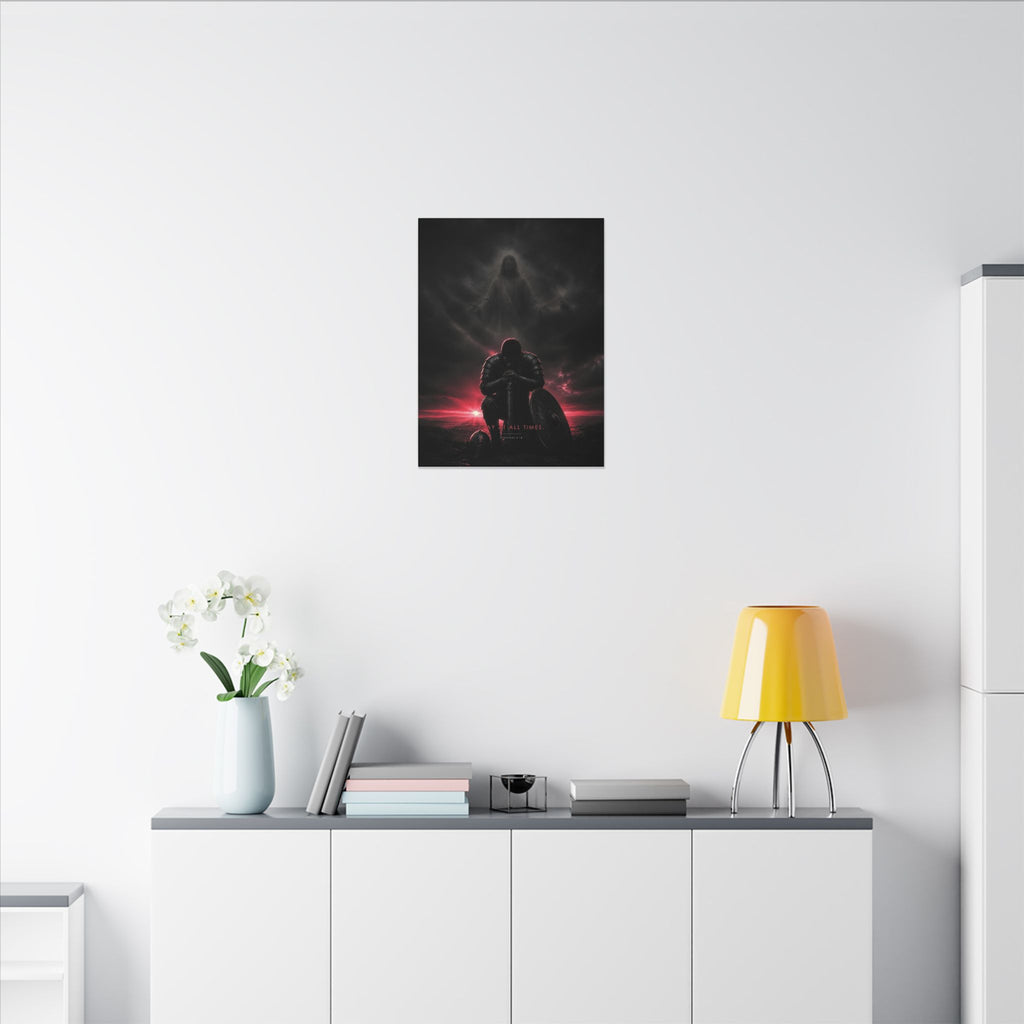 Pray, Then Stand - Armor of God Wall Art | Canvas