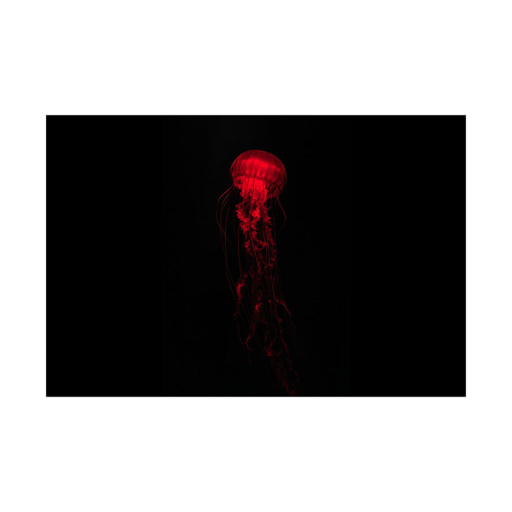 The Drifter - Red Wall Art Decor | Matte Poster (Landscape)