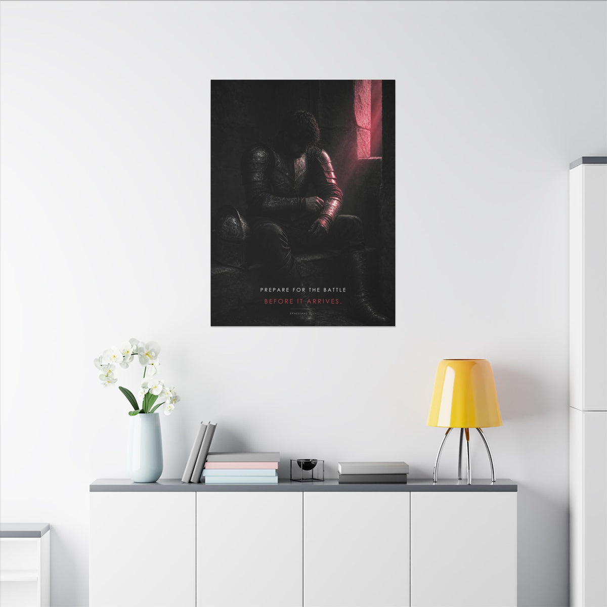 Before the Battle - Armor of God Wall Art | Canvas