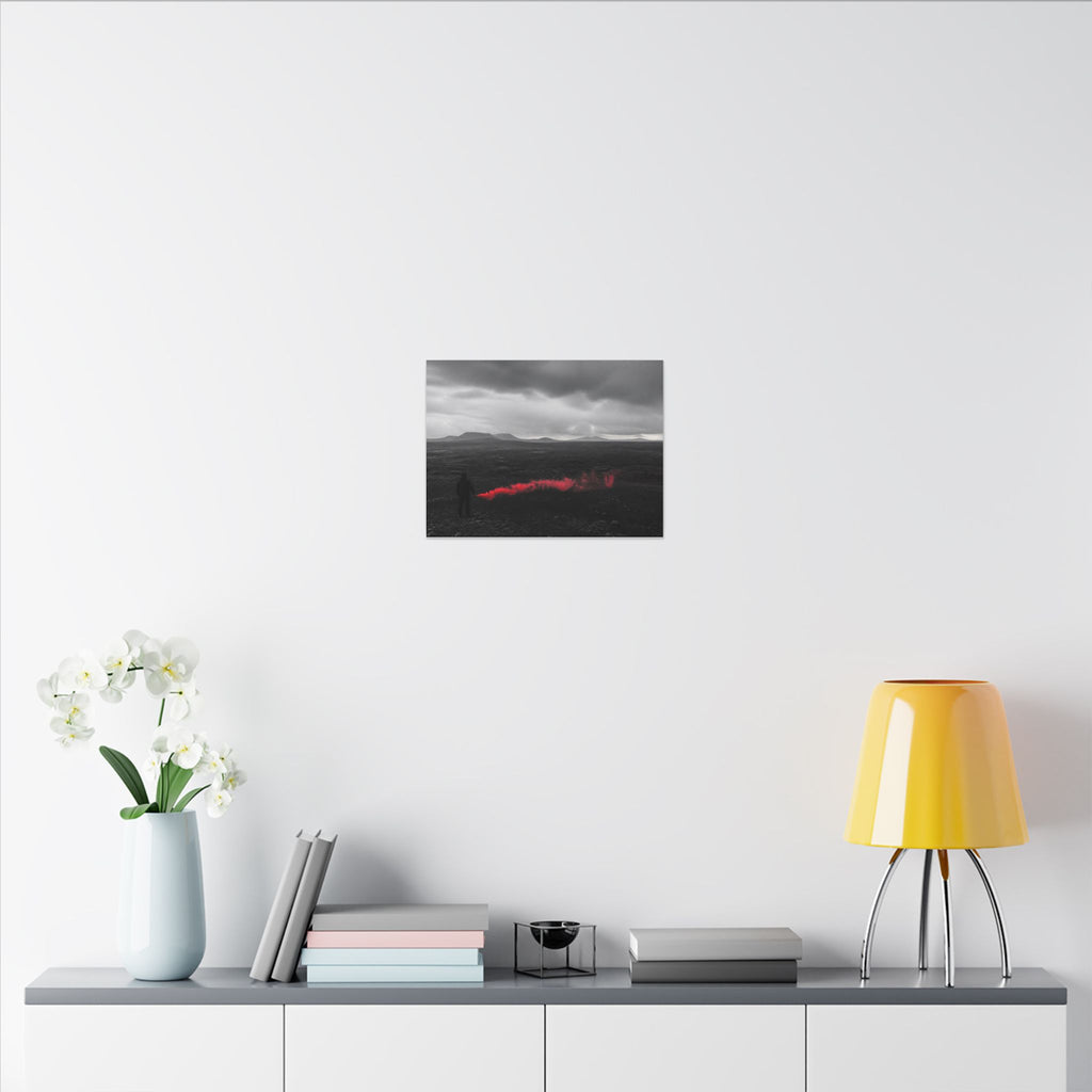 Refuse to Disappear - Above Bed Wall Art | Canvas (Landscape)