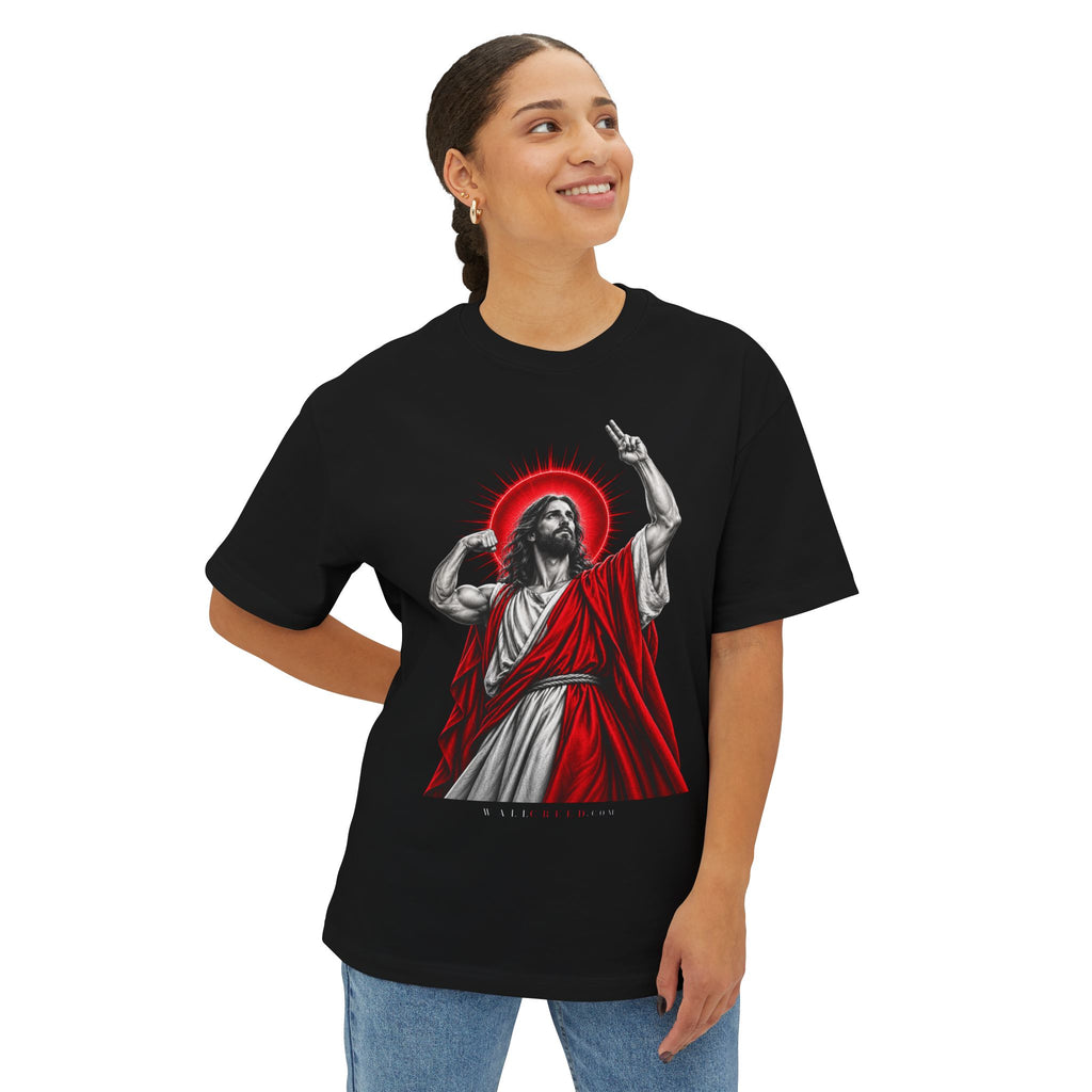 Faith and Iron | Heavyweight Tee (Front + Back)