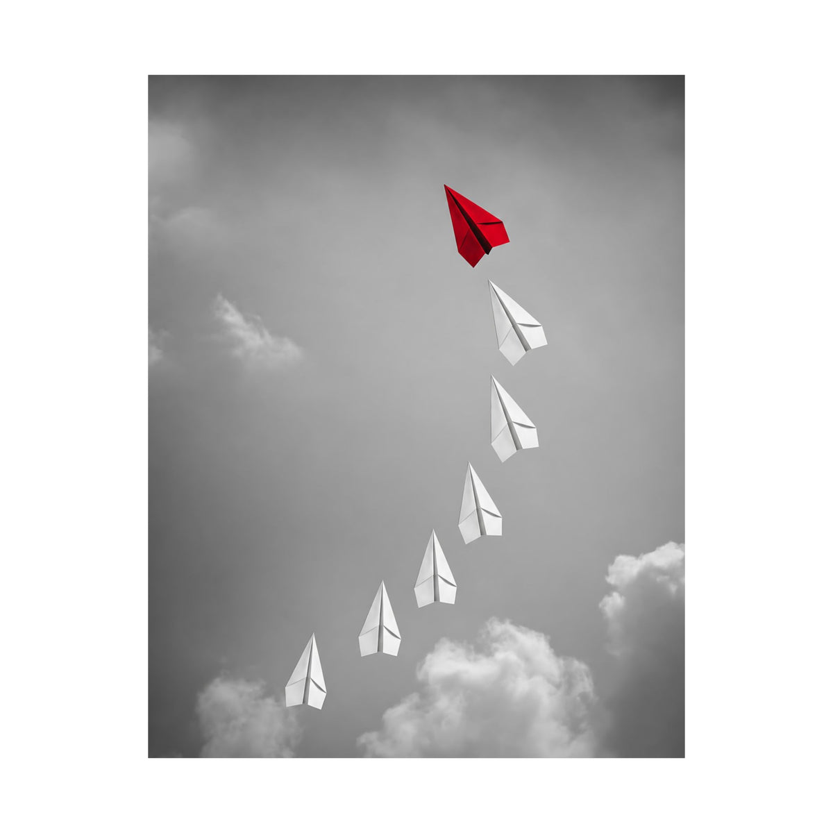 The One That Leads - Unique Office Wall Art | Matte Poster