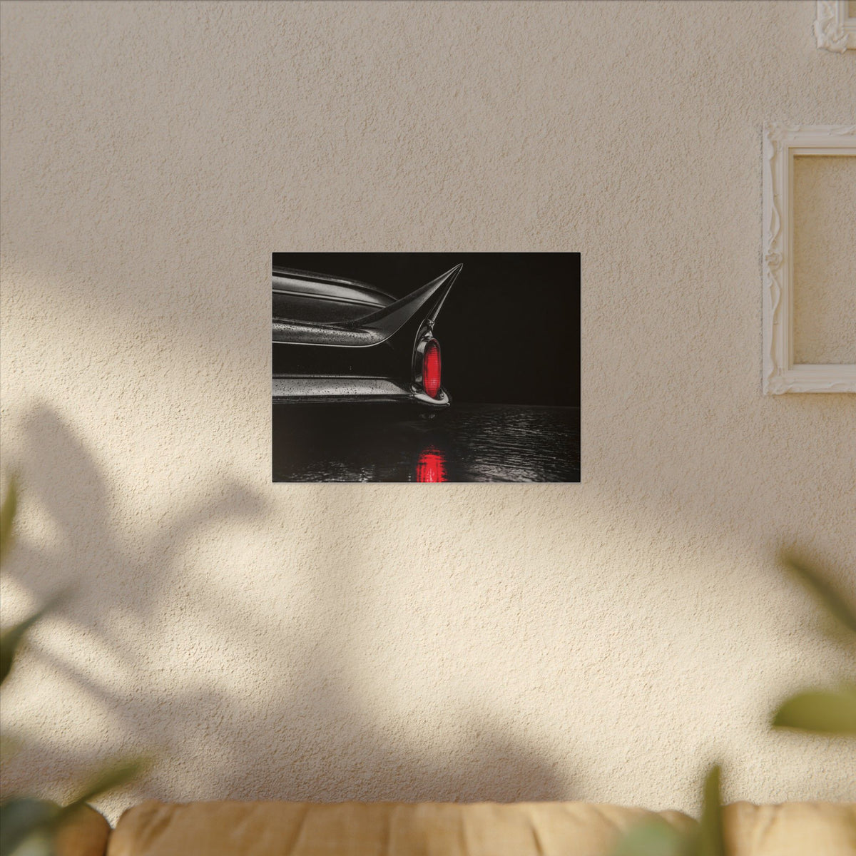 Ruby Tail - Classic Car Wall Art | Canvas (Landscape)